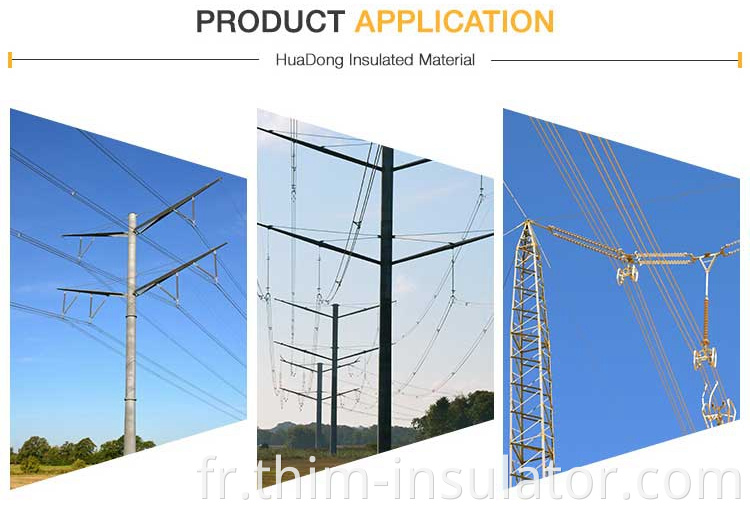 Suspended strain insulator